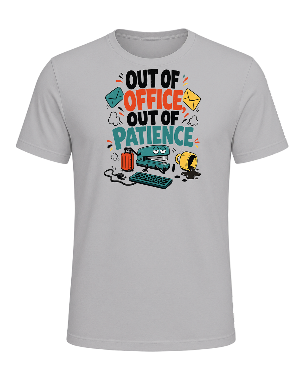 OUT OF OFFICE, OUT OF PATIENCE — Athletic Heather