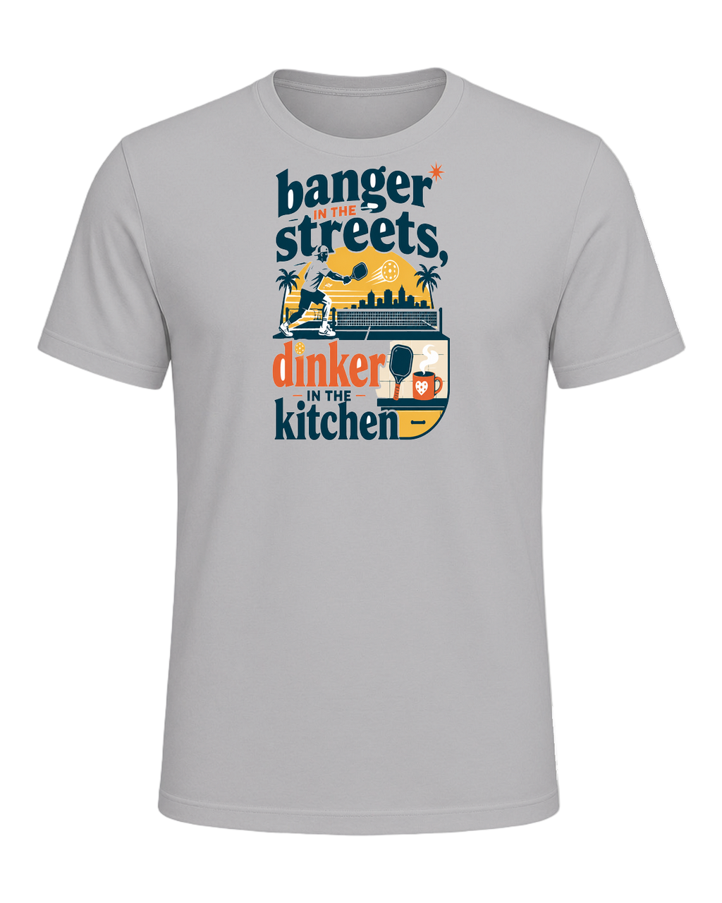 banger in the streets, dinker in the kitchen — Athletic Heather