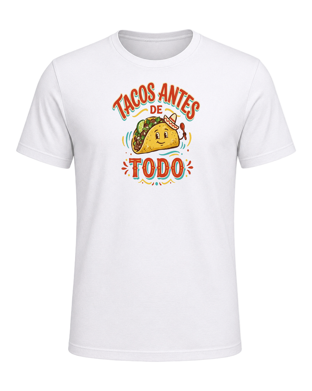 Tacos Antes De Todo — White