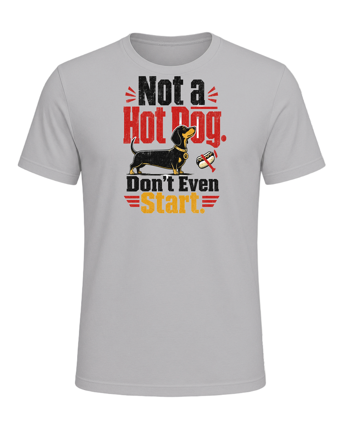 Not a Hot Dog. Don't Even Start. — Athletic Heather