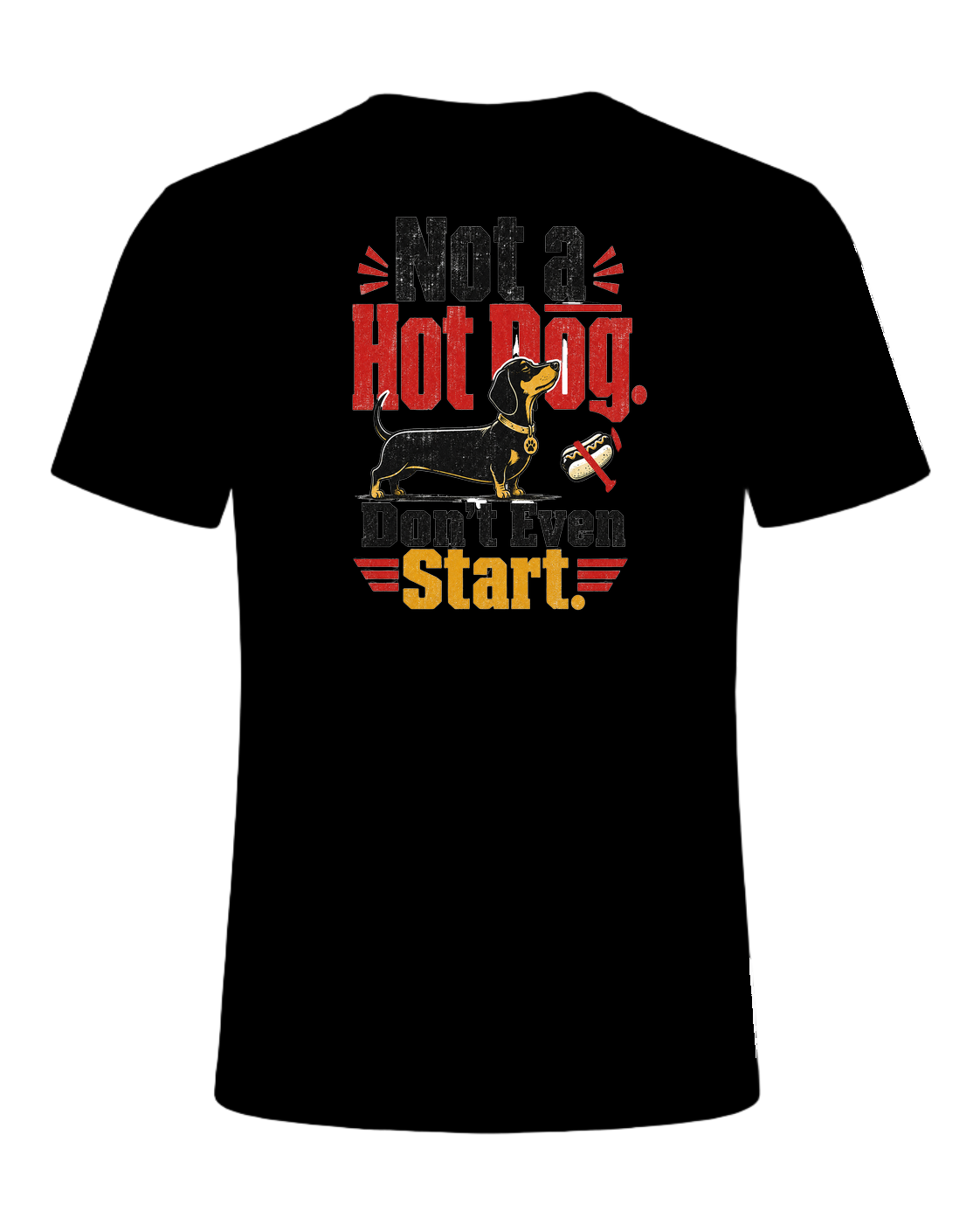 Not a Hot Dog. Don't Even Start. — Black
