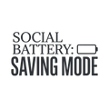social battery: saving mode