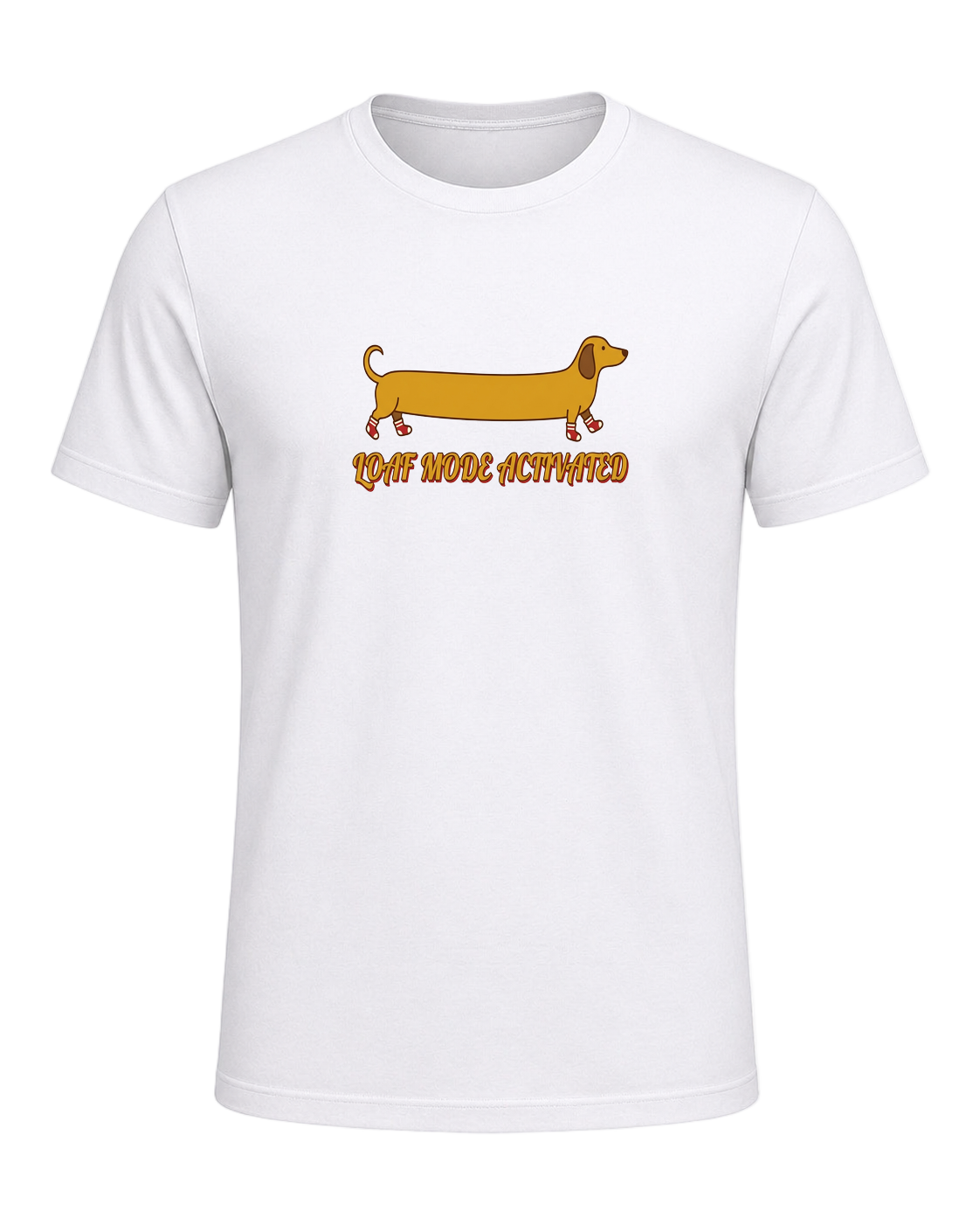 Dachshund Sausage Dog Humor — White