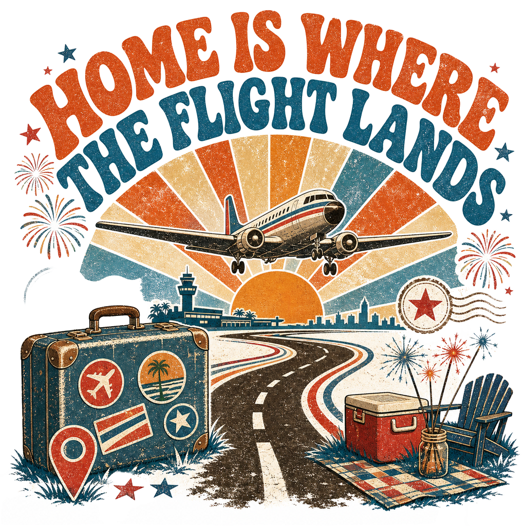 HOME IS WHERE THE FLIGHT LANDS