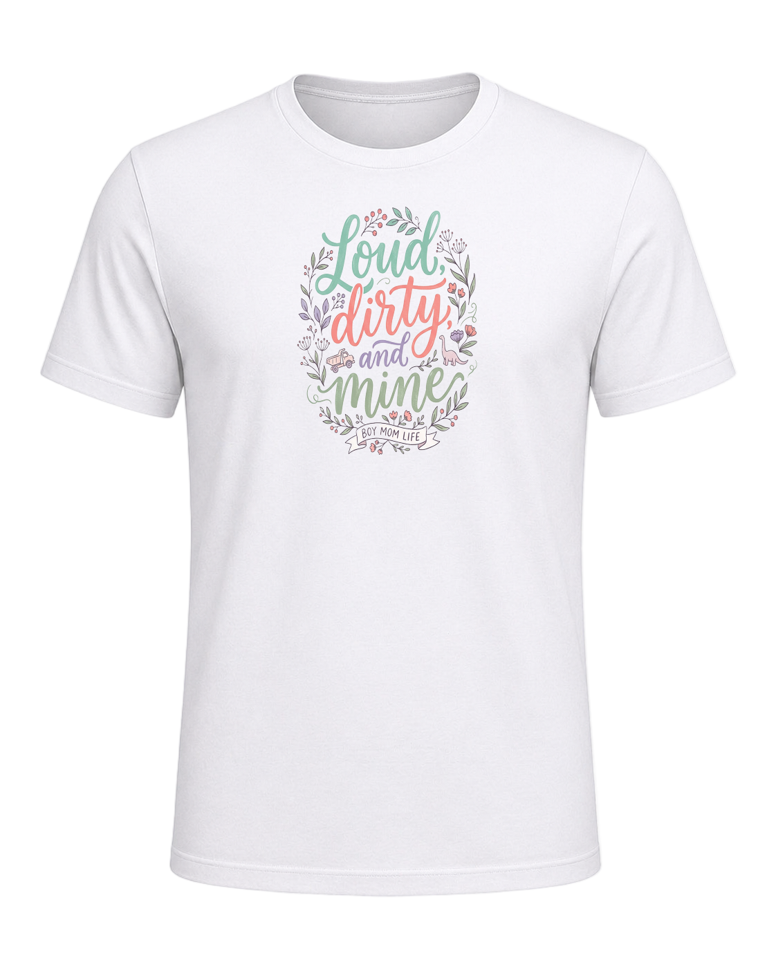 Loud, dirty, and mine — White