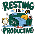 RESTING IS PRODUCTIVE