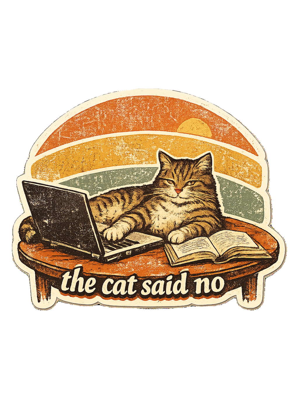 The Cat Said No Tee