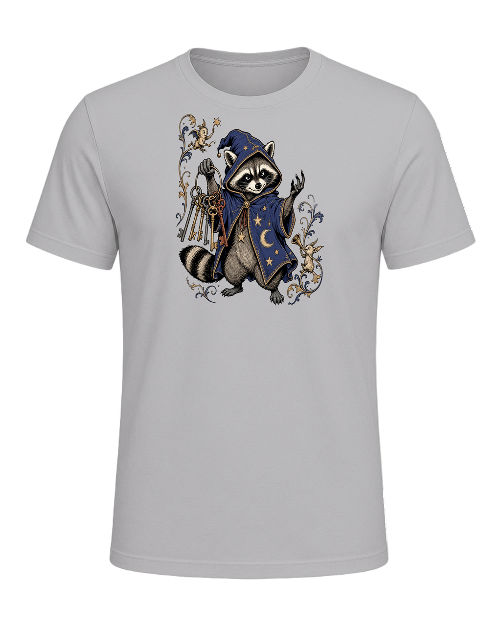 Raccoon Wizard Energy — Athletic Heather