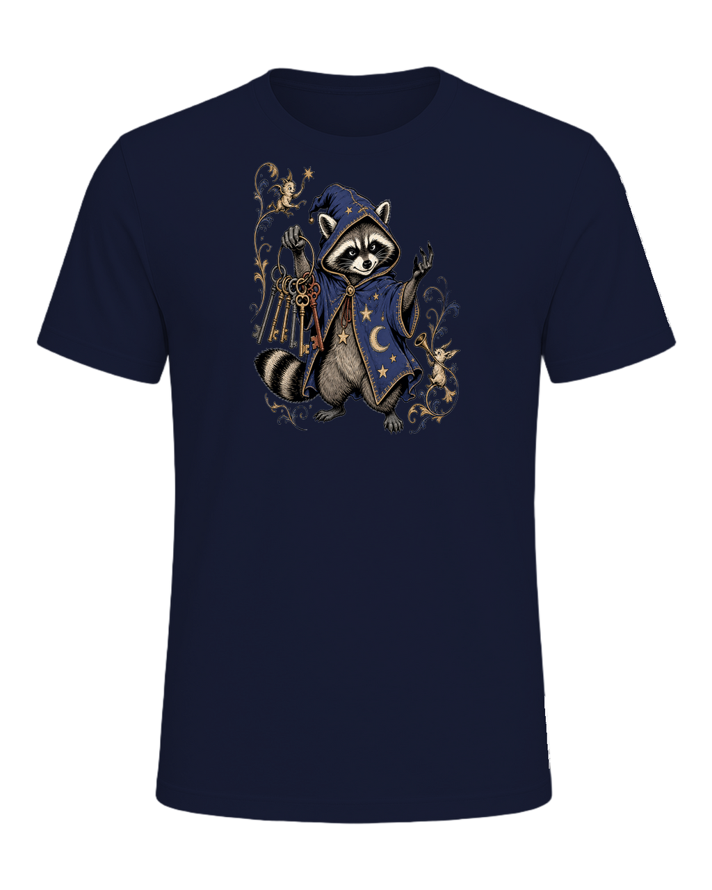 Raccoon Wizard Energy — Navy