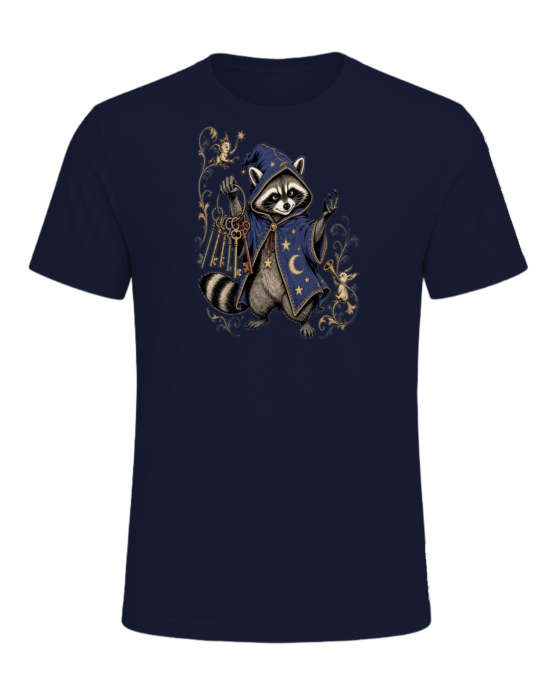 Raccoon Wizard Energy — Navy