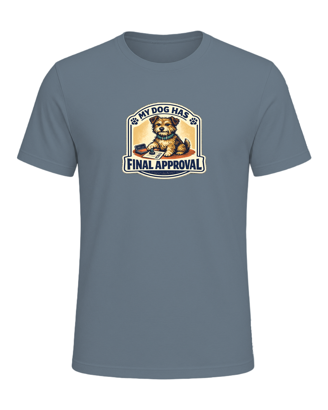 A funny illustrated dog-lover tee for anyone whose pup gets the final vote. — Heather Slate