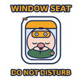 WINDOW SEAT, DO NOT DISTURB