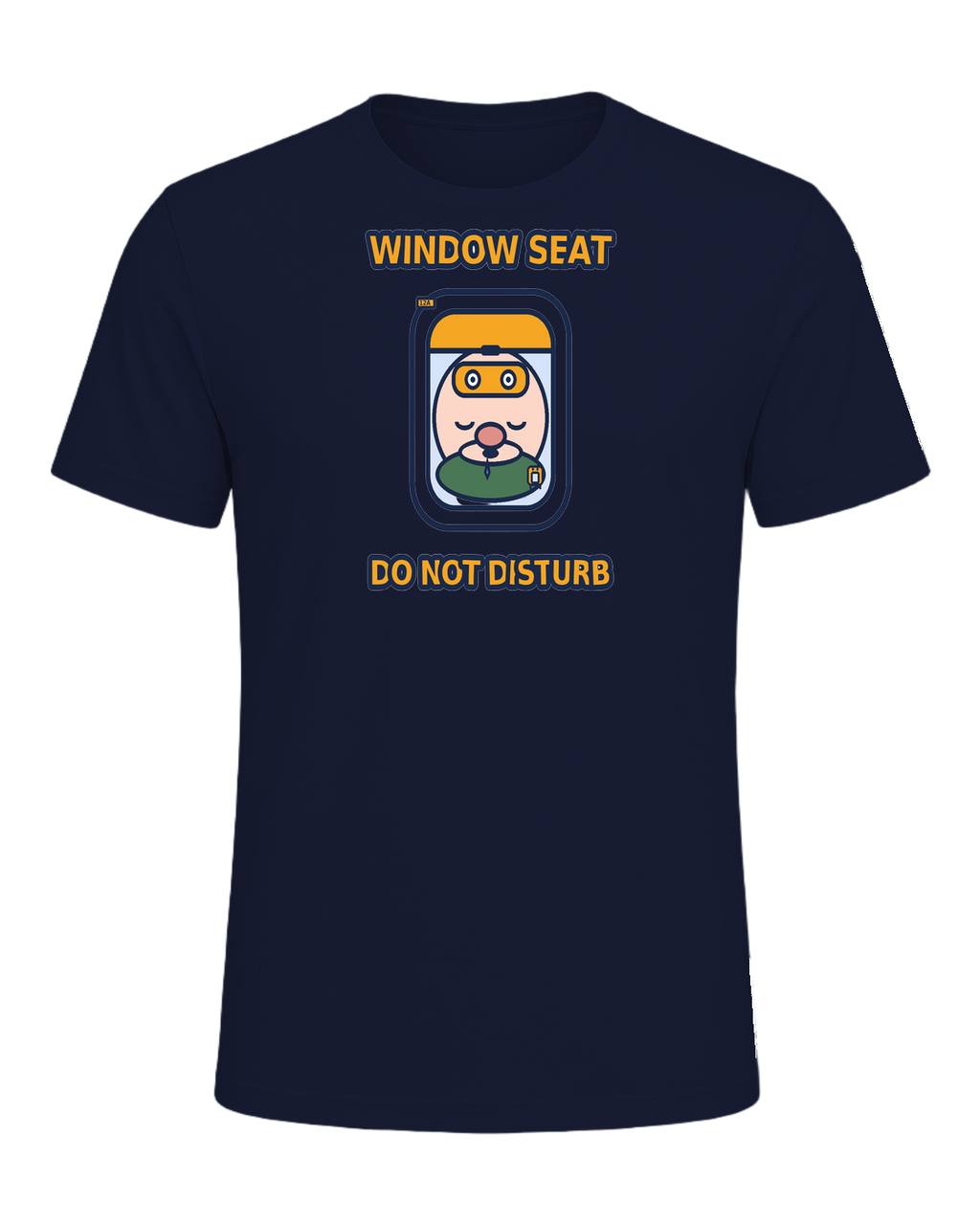 WINDOW SEAT, DO NOT DISTURB — Navy