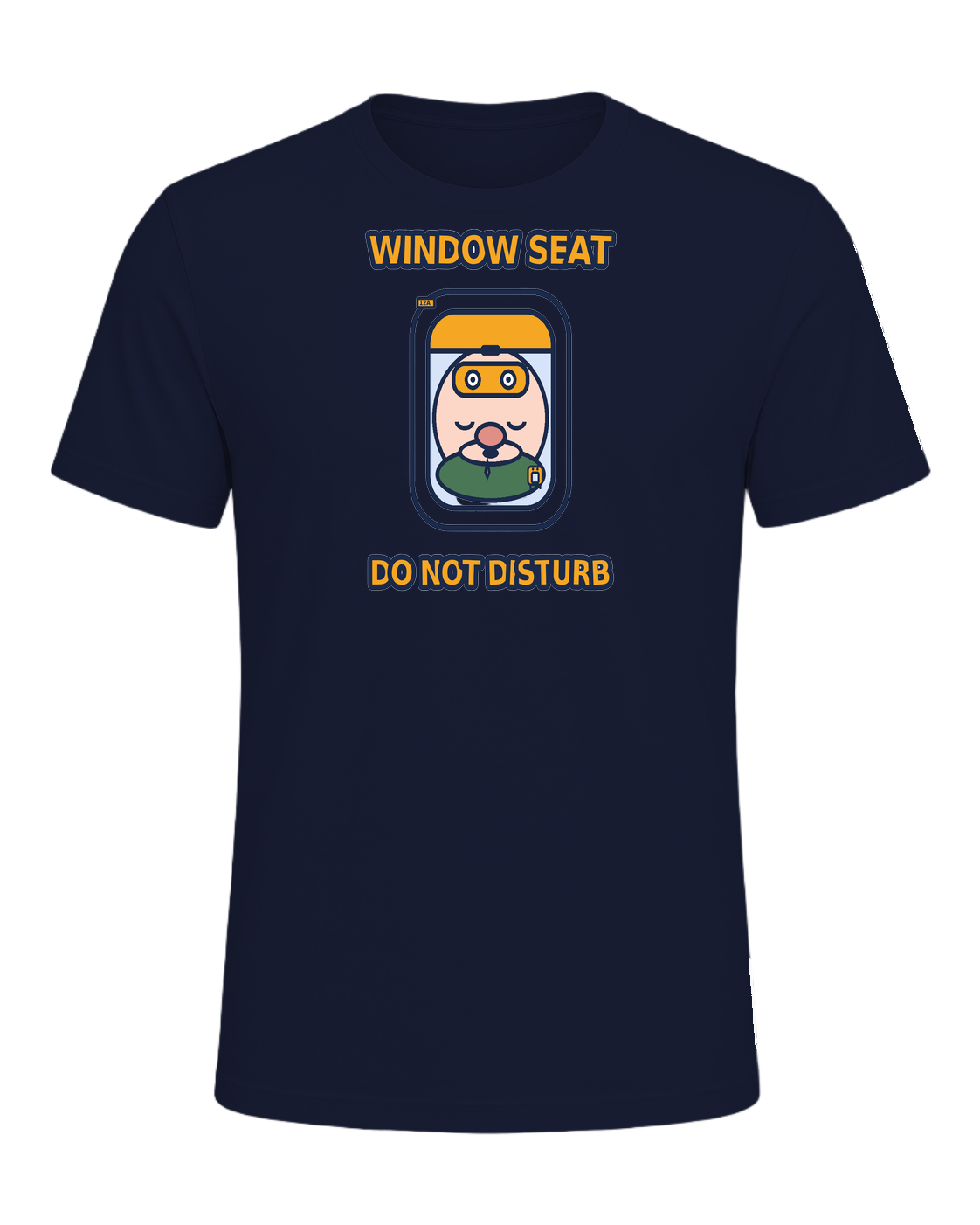 WINDOW SEAT, DO NOT DISTURB — Navy