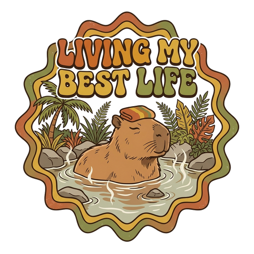 Capybara Chill Vibes