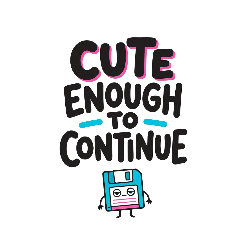 CUTE ENOUGH TO CONTINUE