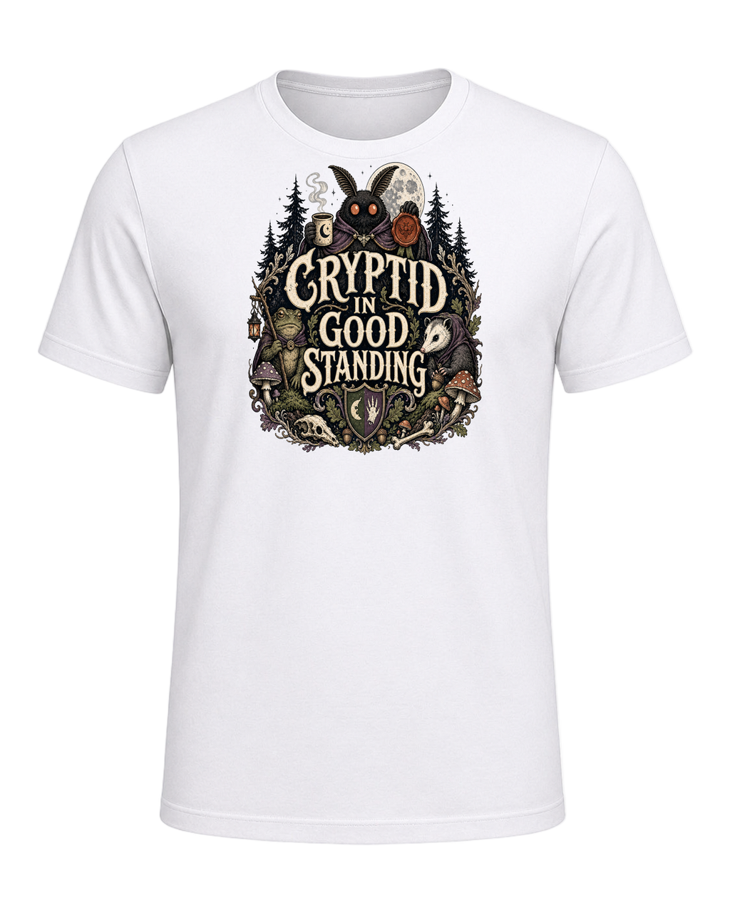 CRYPTID IN GOOD STANDING — White
