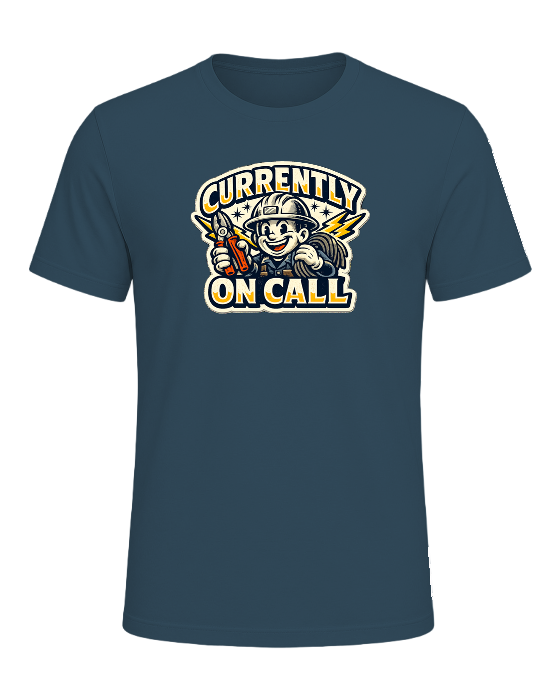 Currently On Call Tee — Deep Teal