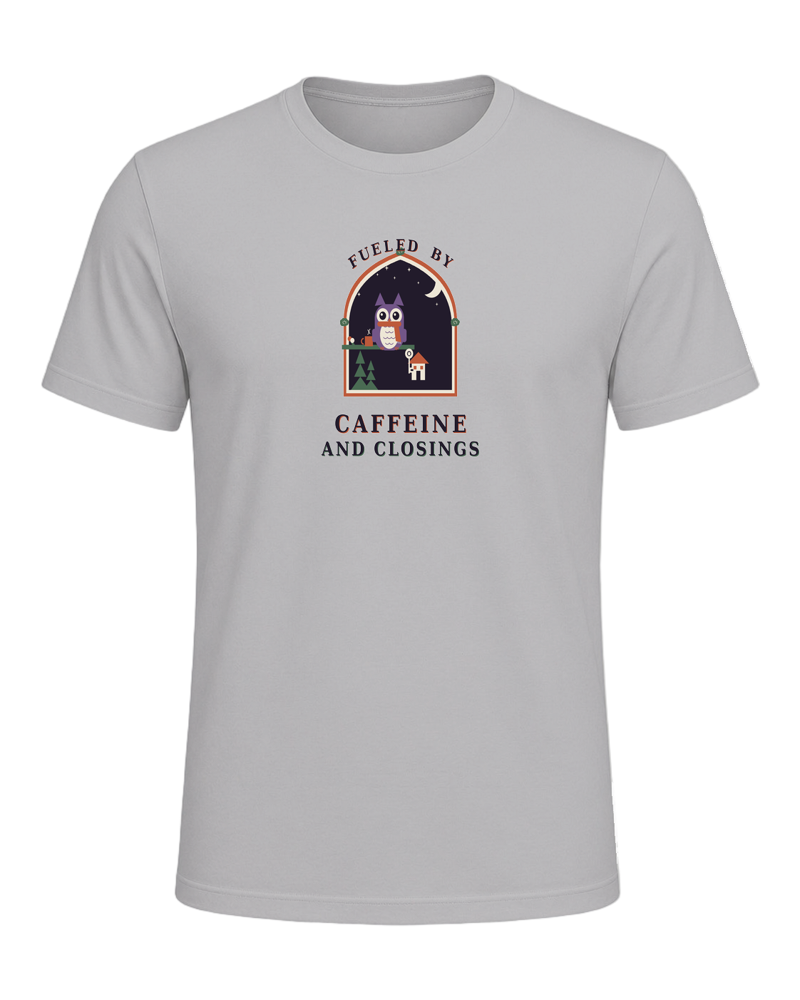 FUELED BY CAFFEINE AND CLOSINGS — Athletic Heather