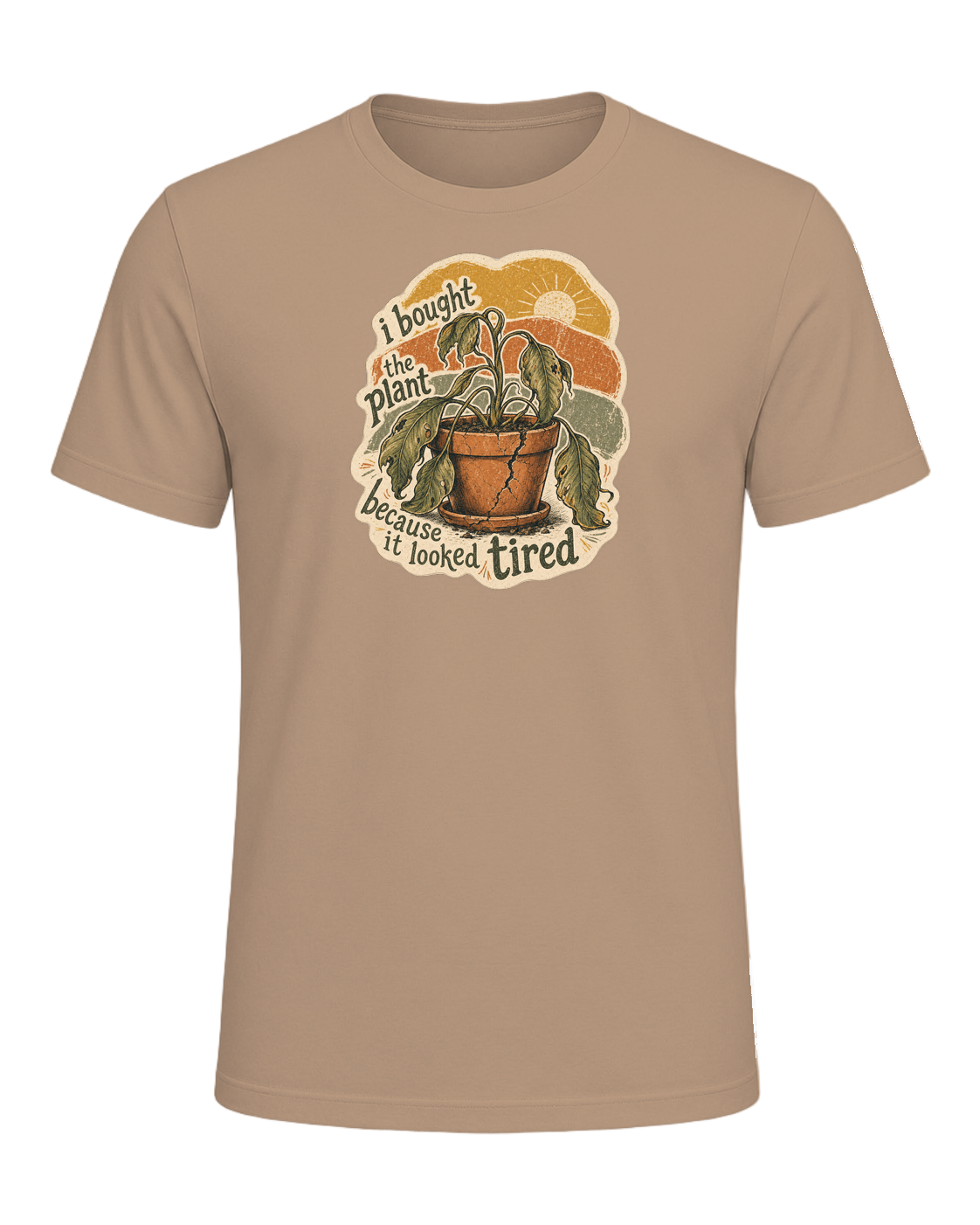 I Bought The Plant Because It Looked Tired Tee — Heather Tan