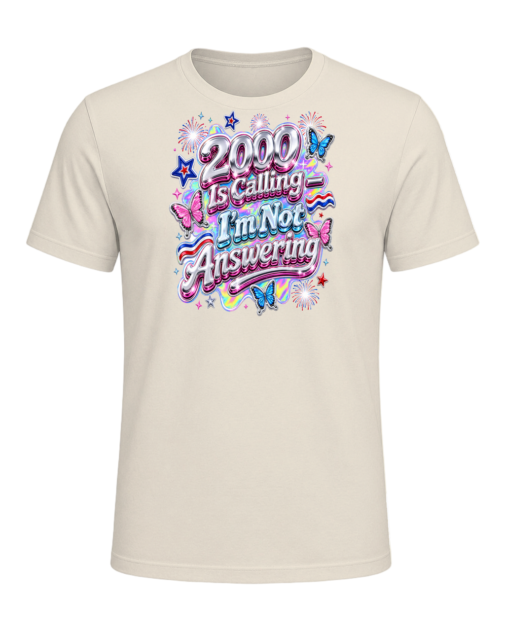 Y2K Chrome Style — Heather Prism Natural