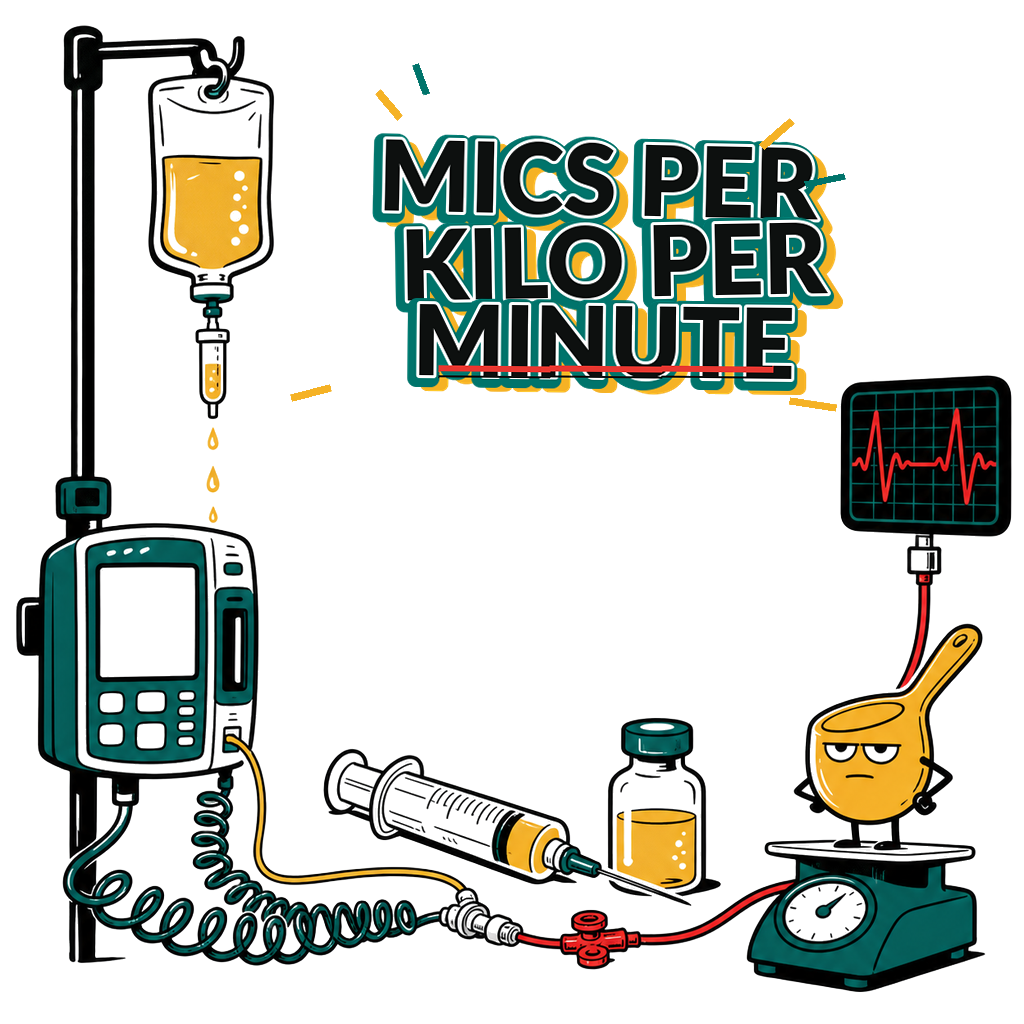 MICS PER KILO PER MINUTE