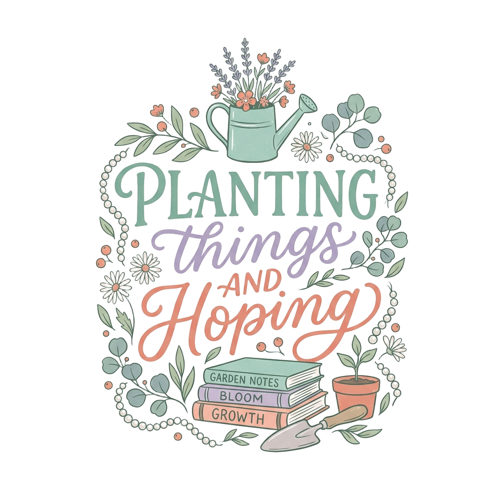 PLANTING THINGS AND HOPING
