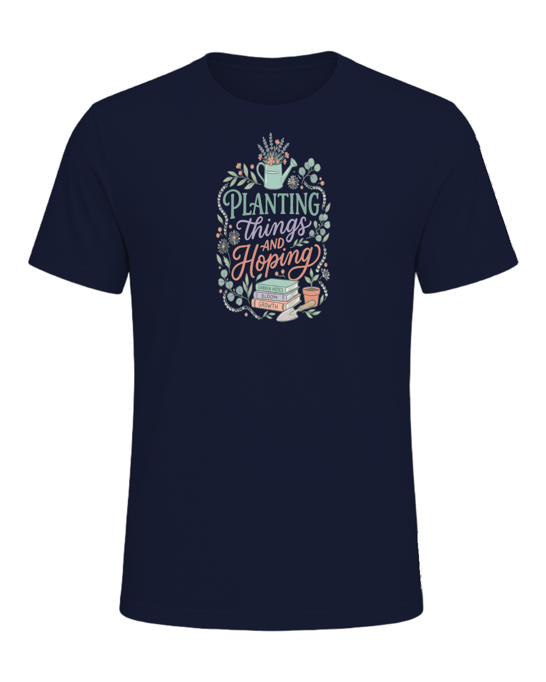 PLANTING THINGS AND HOPING — Navy