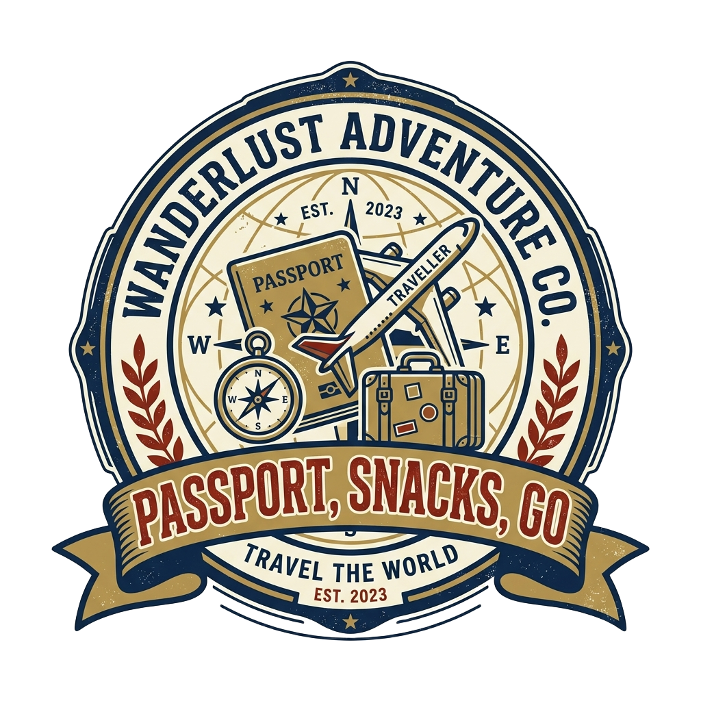 PASSPORT, SNACKS, GO