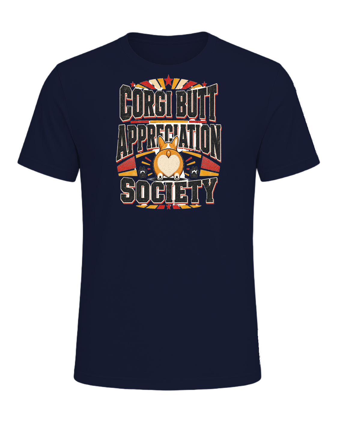 Corgi Butt Appreciation Society — Navy