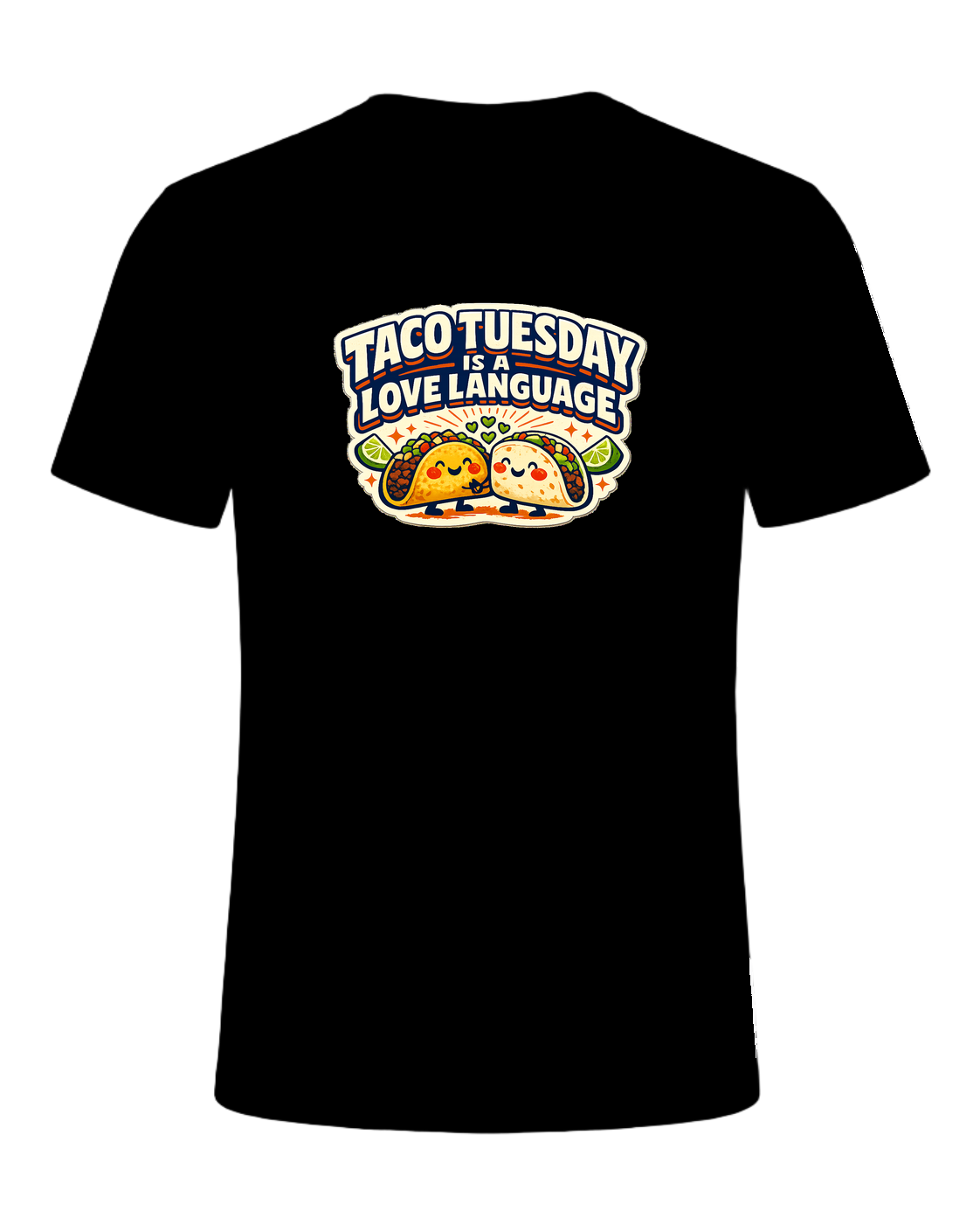Taco Tuesday Is A Love Language Tee — Black
