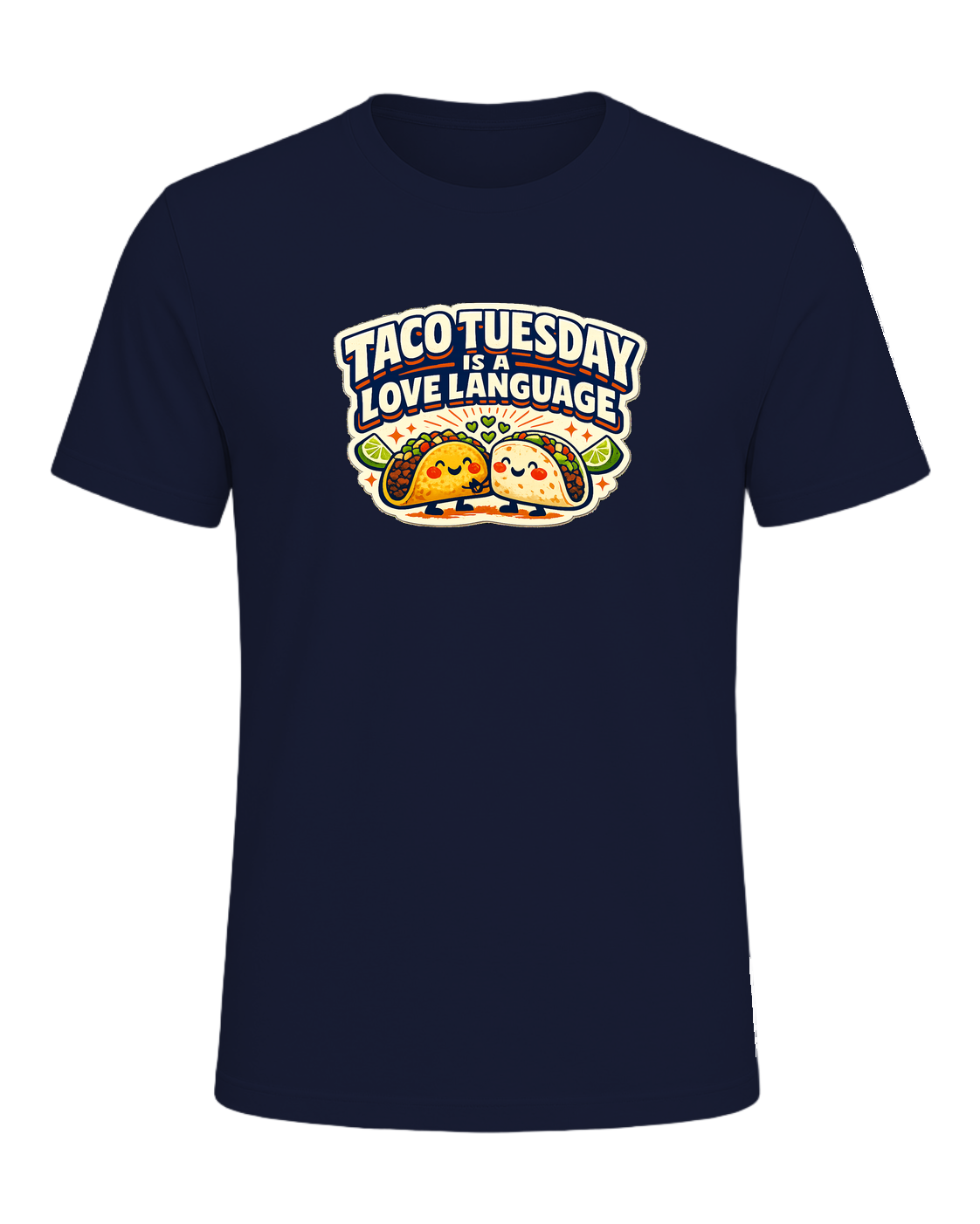 Taco Tuesday Is A Love Language Tee — Navy
