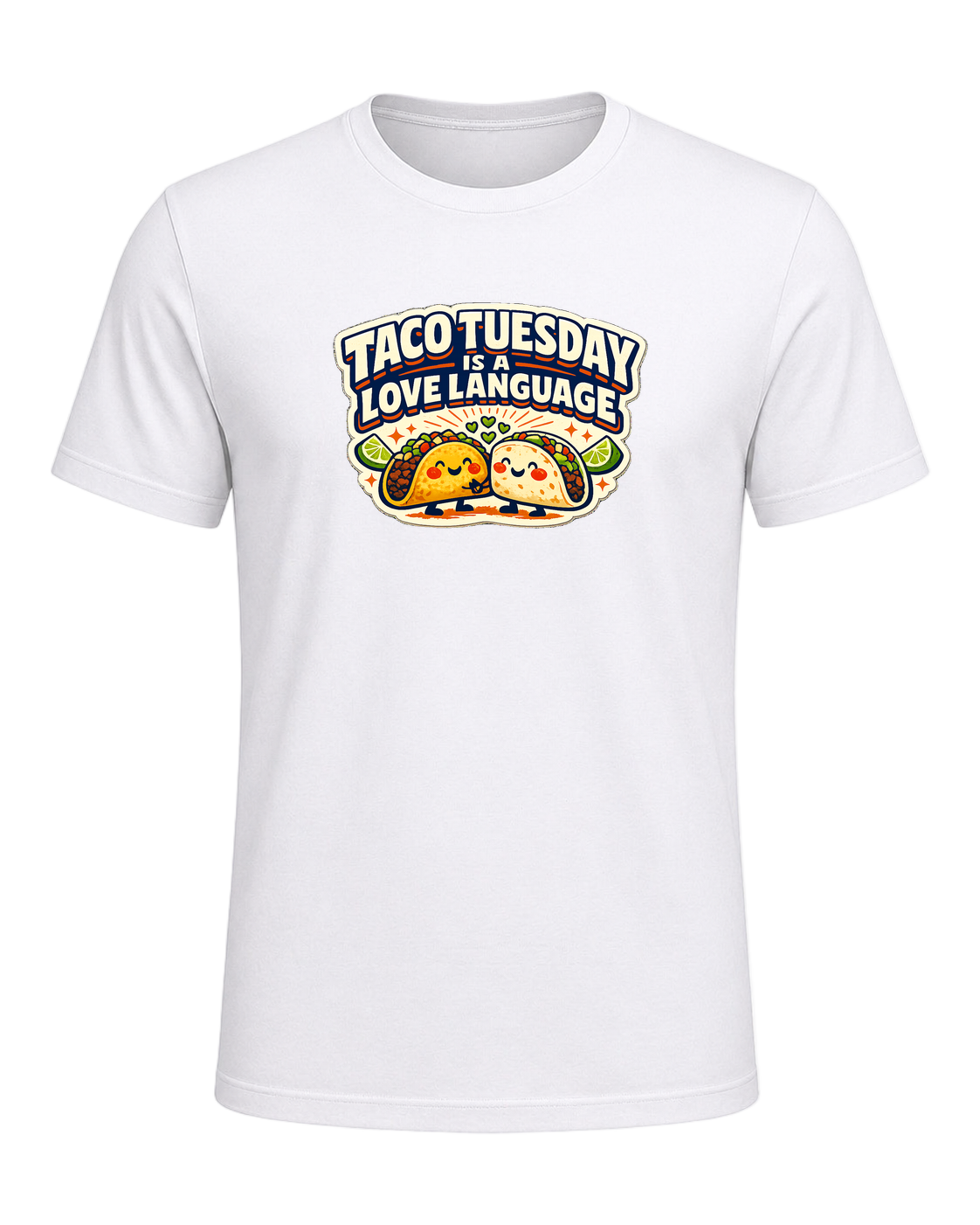 Taco Tuesday Is A Love Language Tee — White