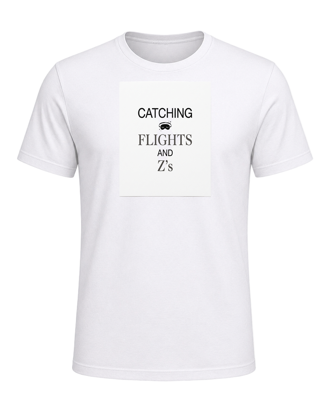 CATCHING FLIGHTS AND Z'S — White