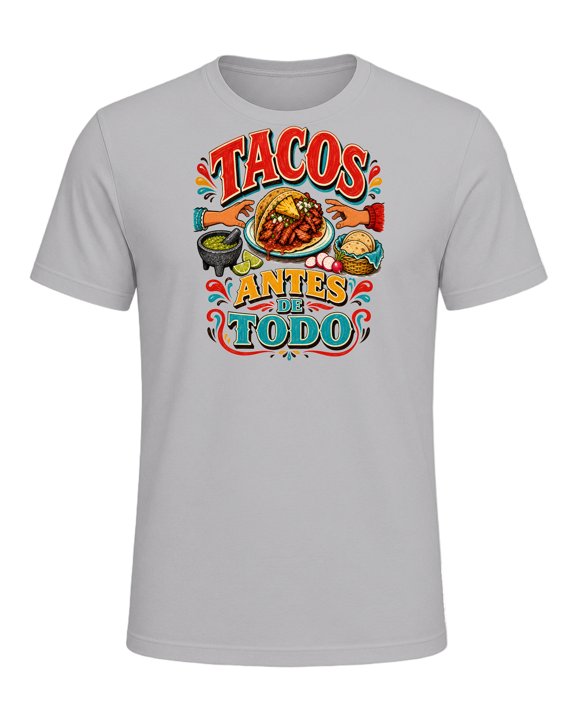 TACOS ANTES DE TODO — Athletic Heather
