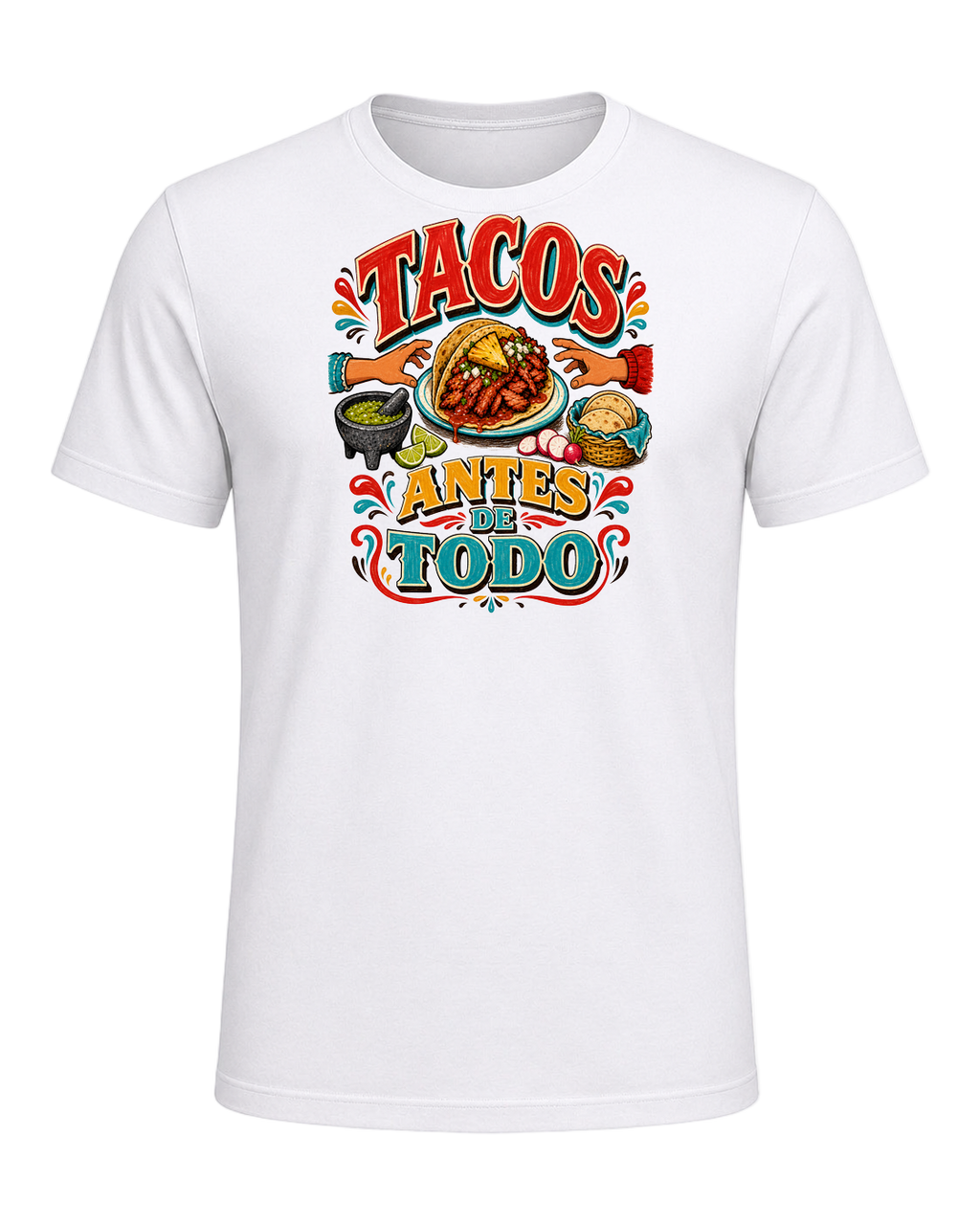 TACOS ANTES DE TODO — White