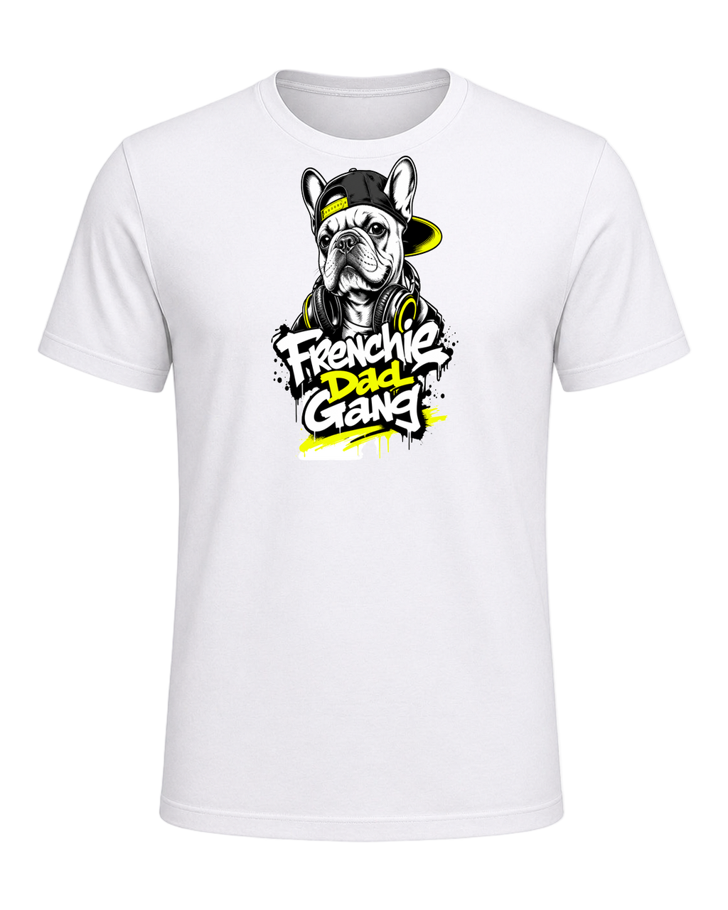 French Bulldog Dad — White