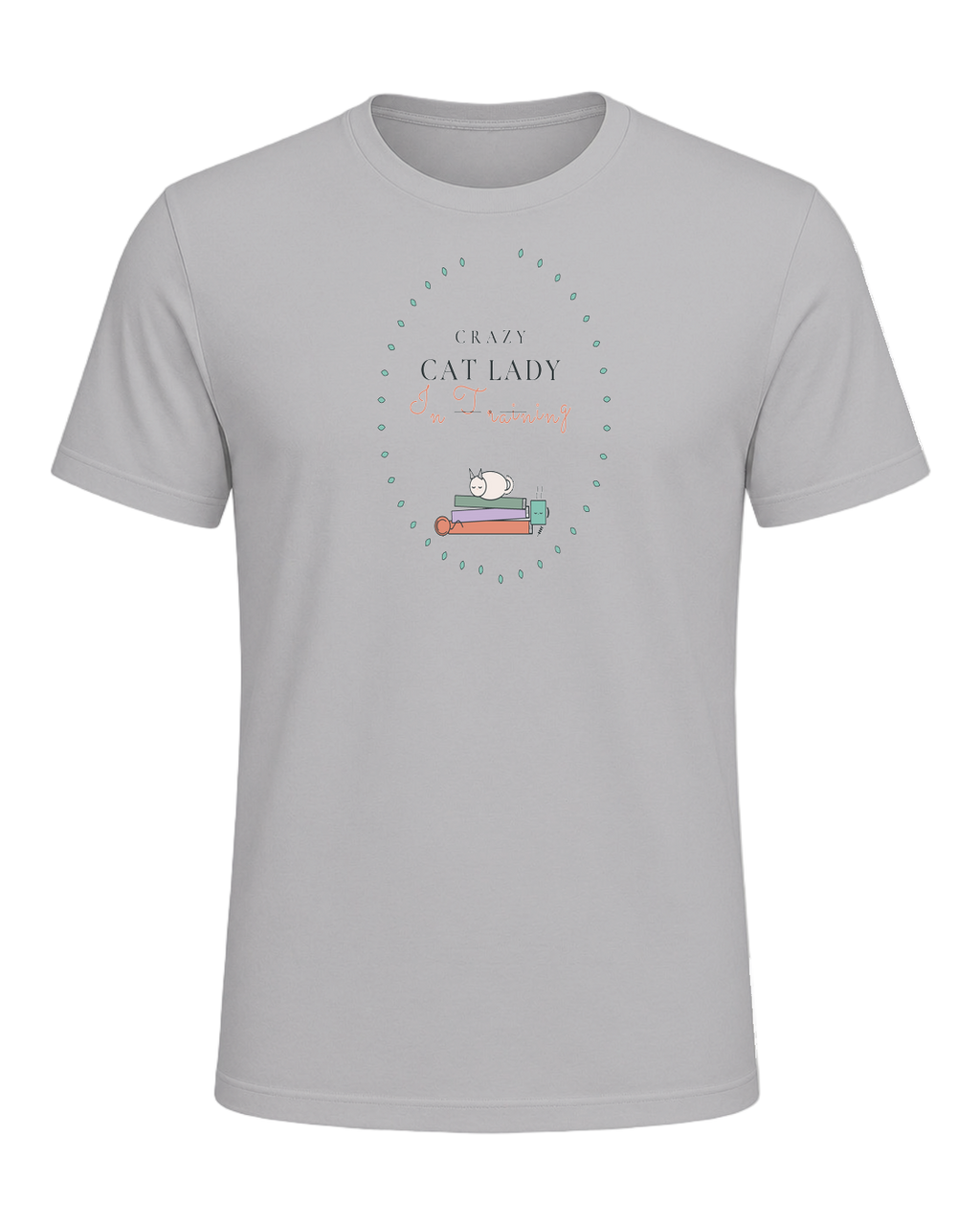 CRAZY CAT LADY IN TRAINING — Athletic Heather