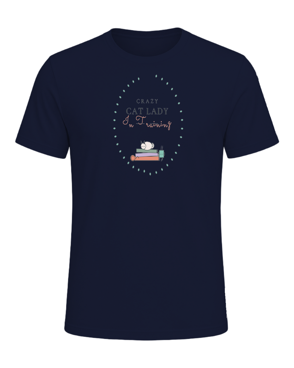 CRAZY CAT LADY IN TRAINING — Navy