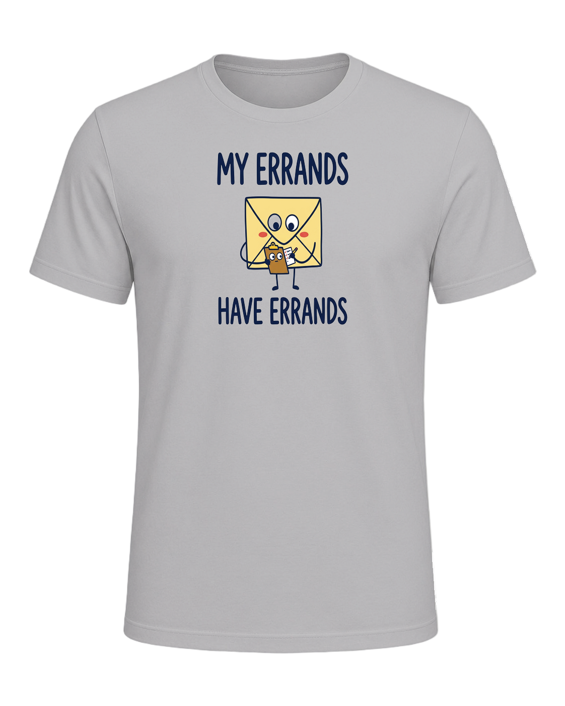 MY ERRANDS HAVE ERRANDS — Athletic Heather