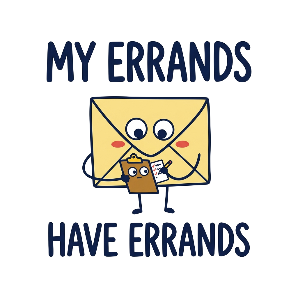 MY ERRANDS HAVE ERRANDS