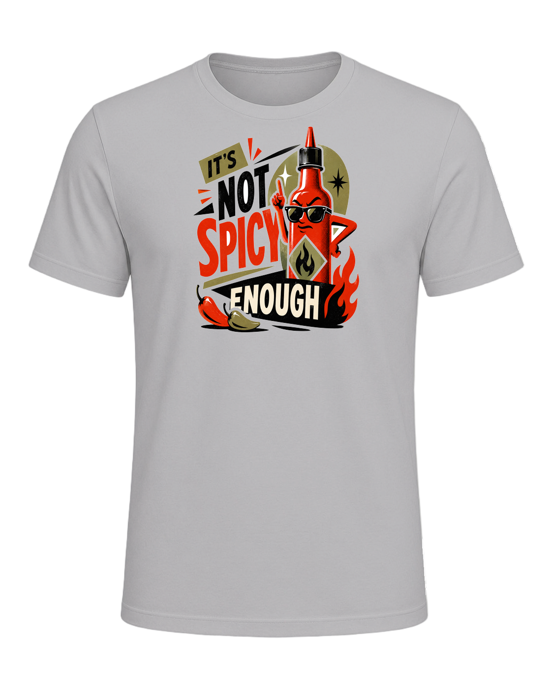 IT'S NOT SPICY ENOUGH — Athletic Heather