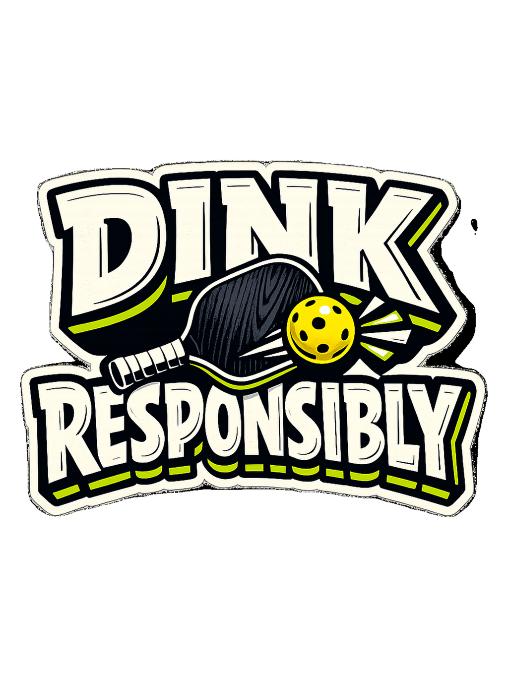 Dink Responsibly Tee