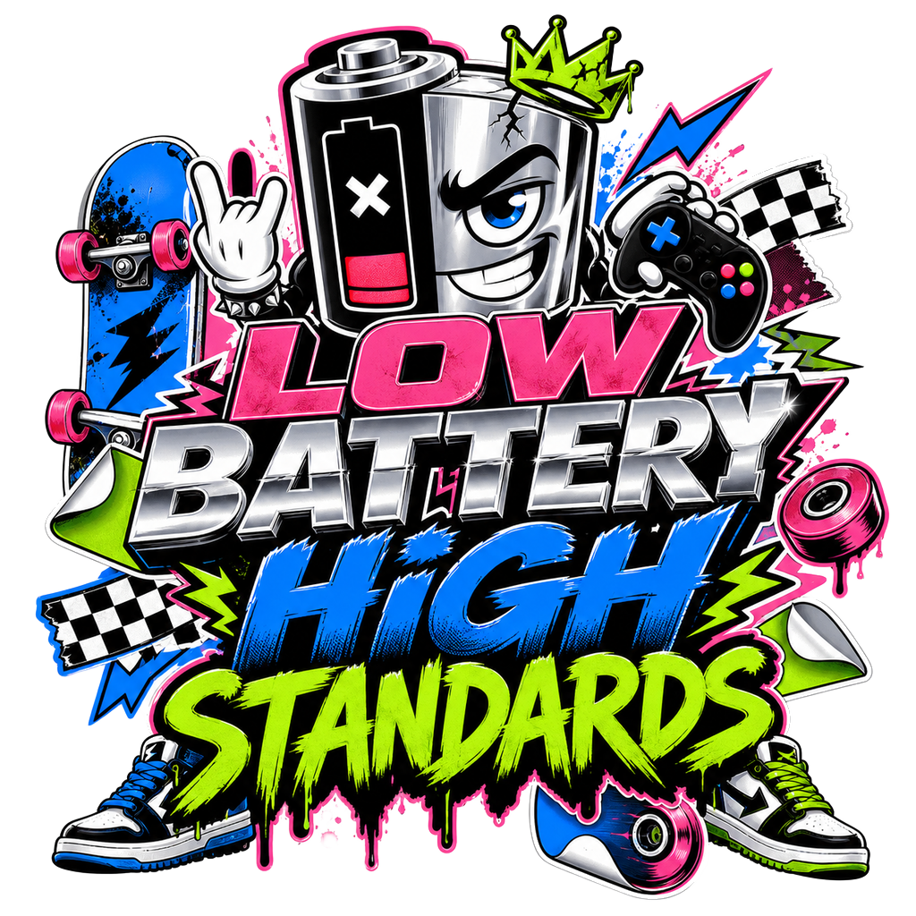 LOW BATTERY HIGH STANDARDS