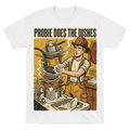Probie does the dishes