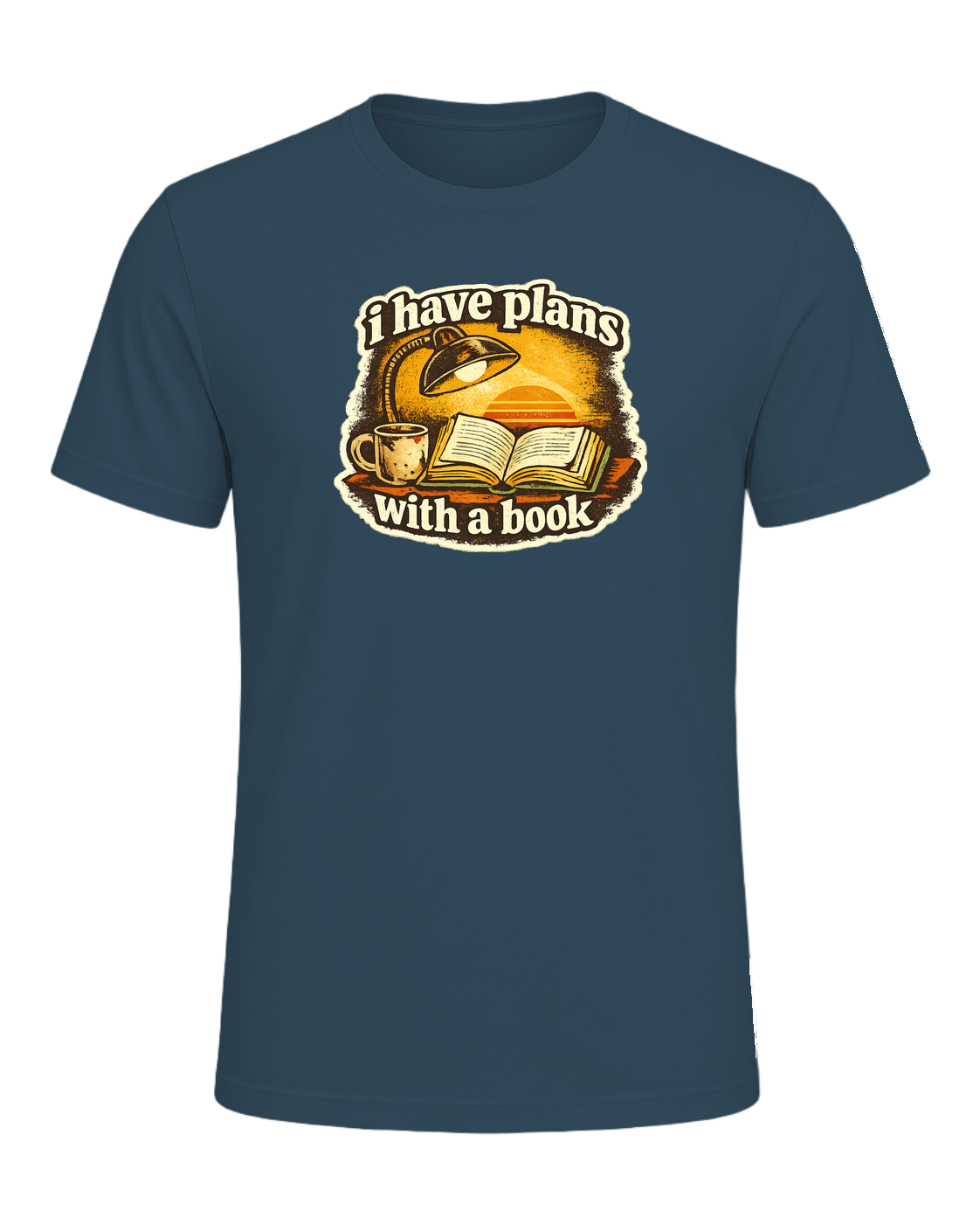 I Have Plans With A Book Tee — Deep Teal
