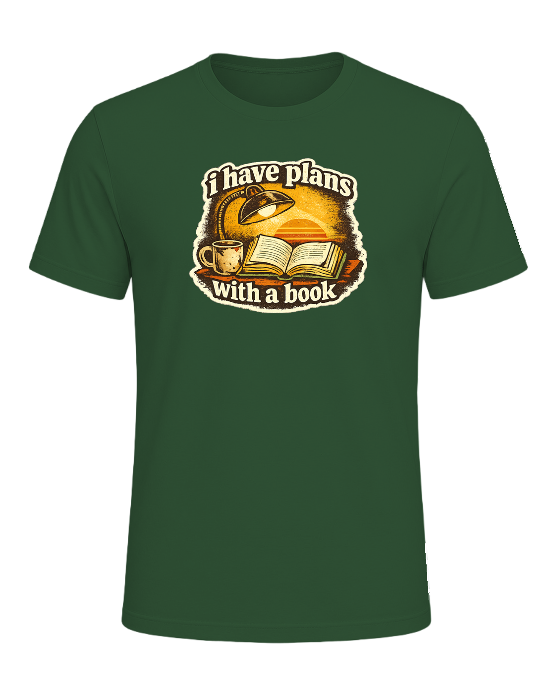 I Have Plans With A Book Tee — Evergreen