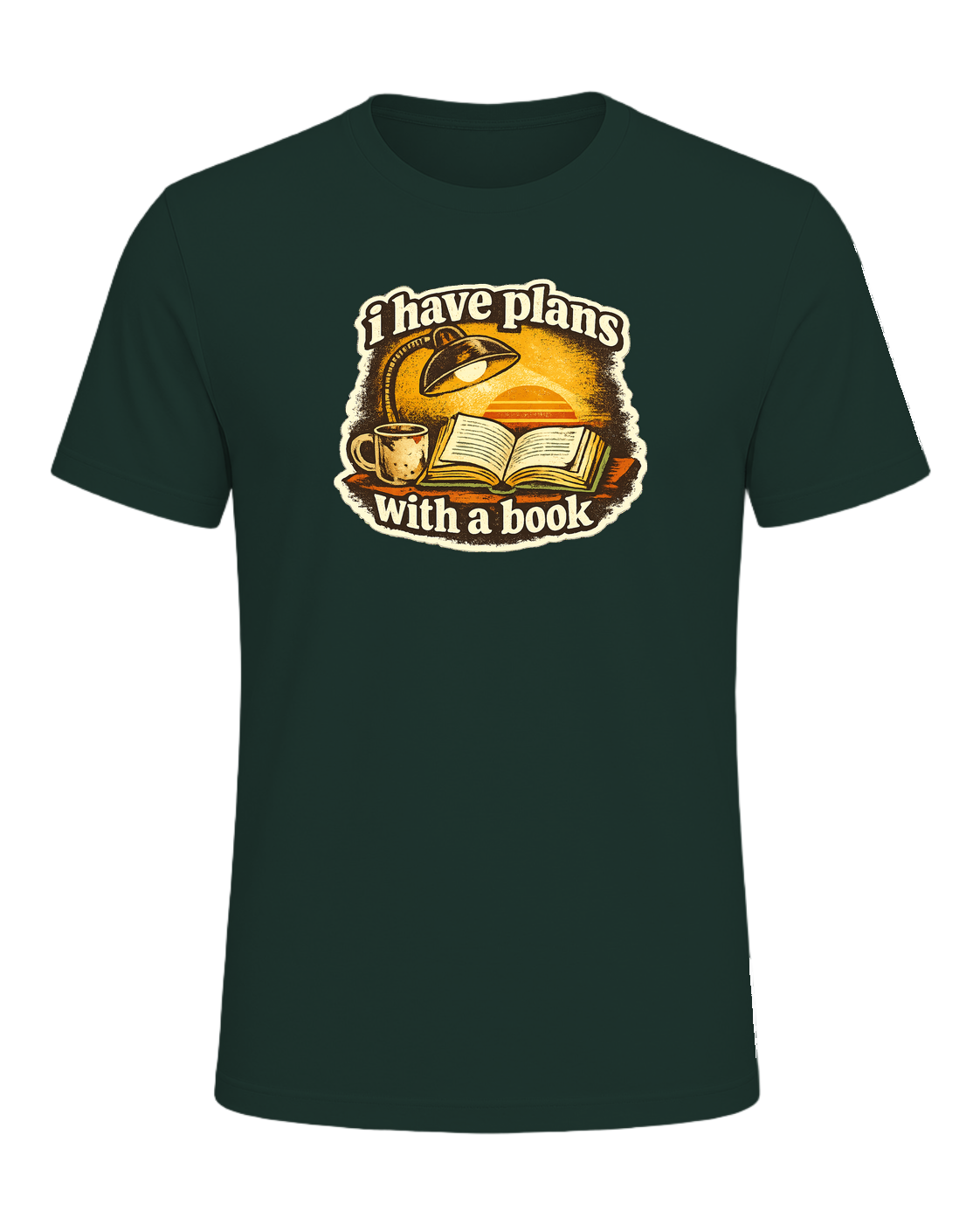 I Have Plans With A Book Tee — Forest