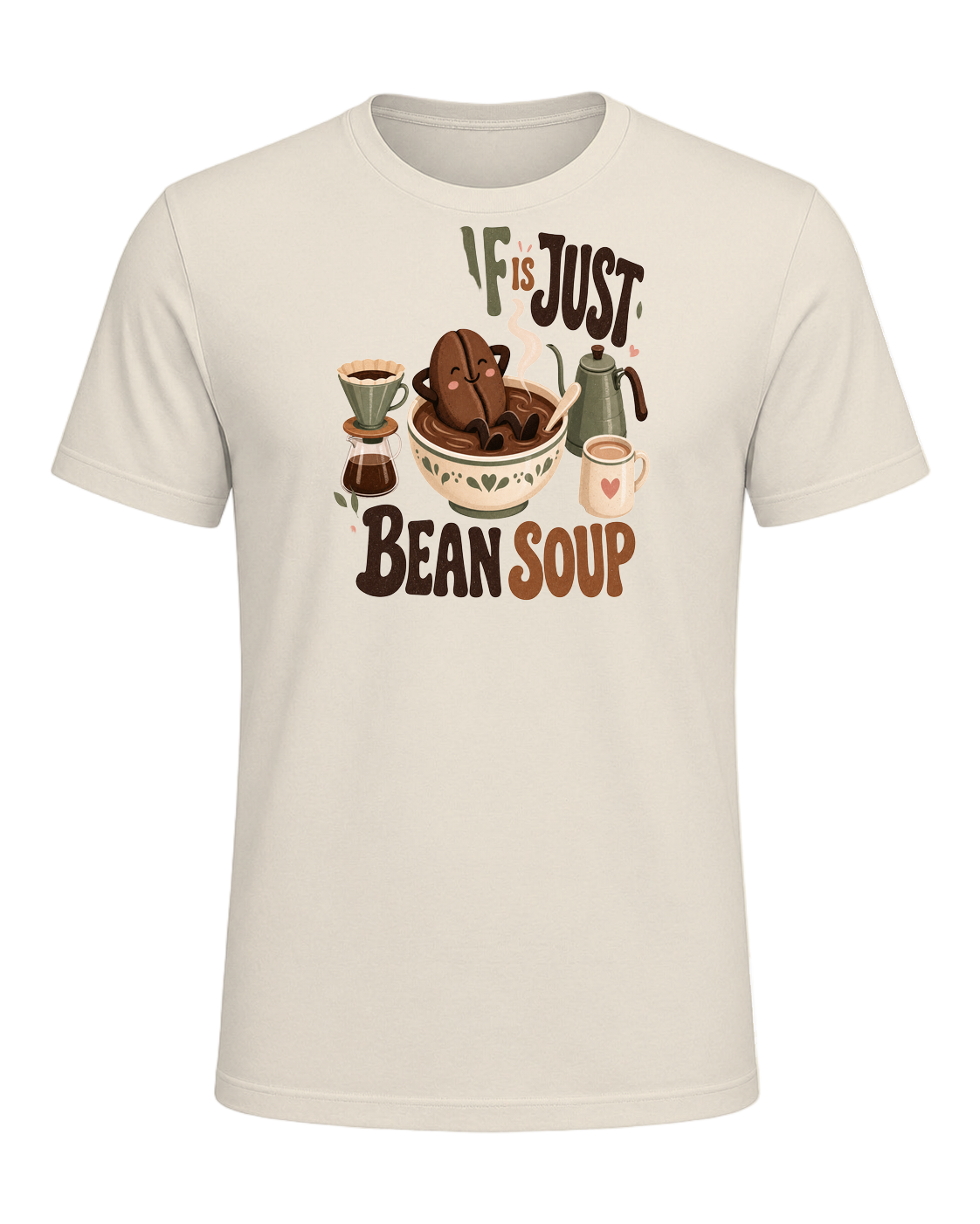 DECAF IS JUST BEAN SOUP — Heather Prism Natural