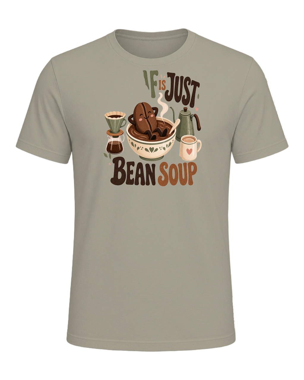 DECAF IS JUST BEAN SOUP — Heather Stone